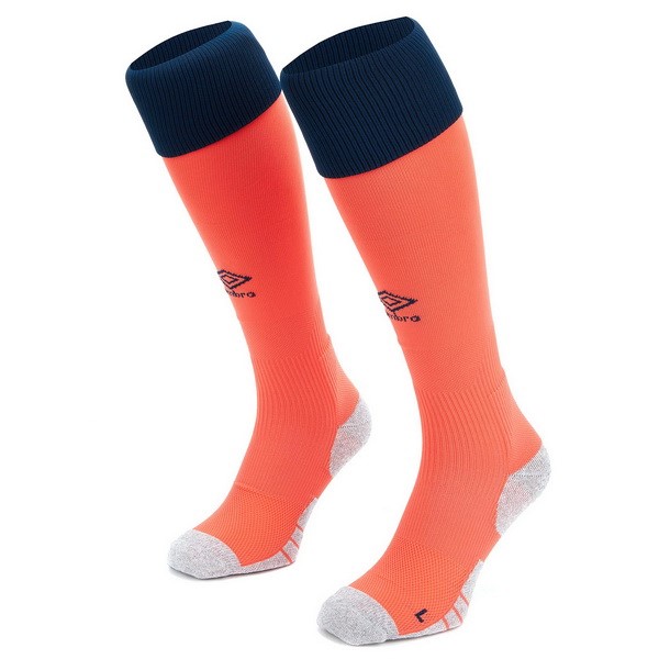 Socken Everton Auswarts 2019-20 Orange Fussballtrikots Günstig